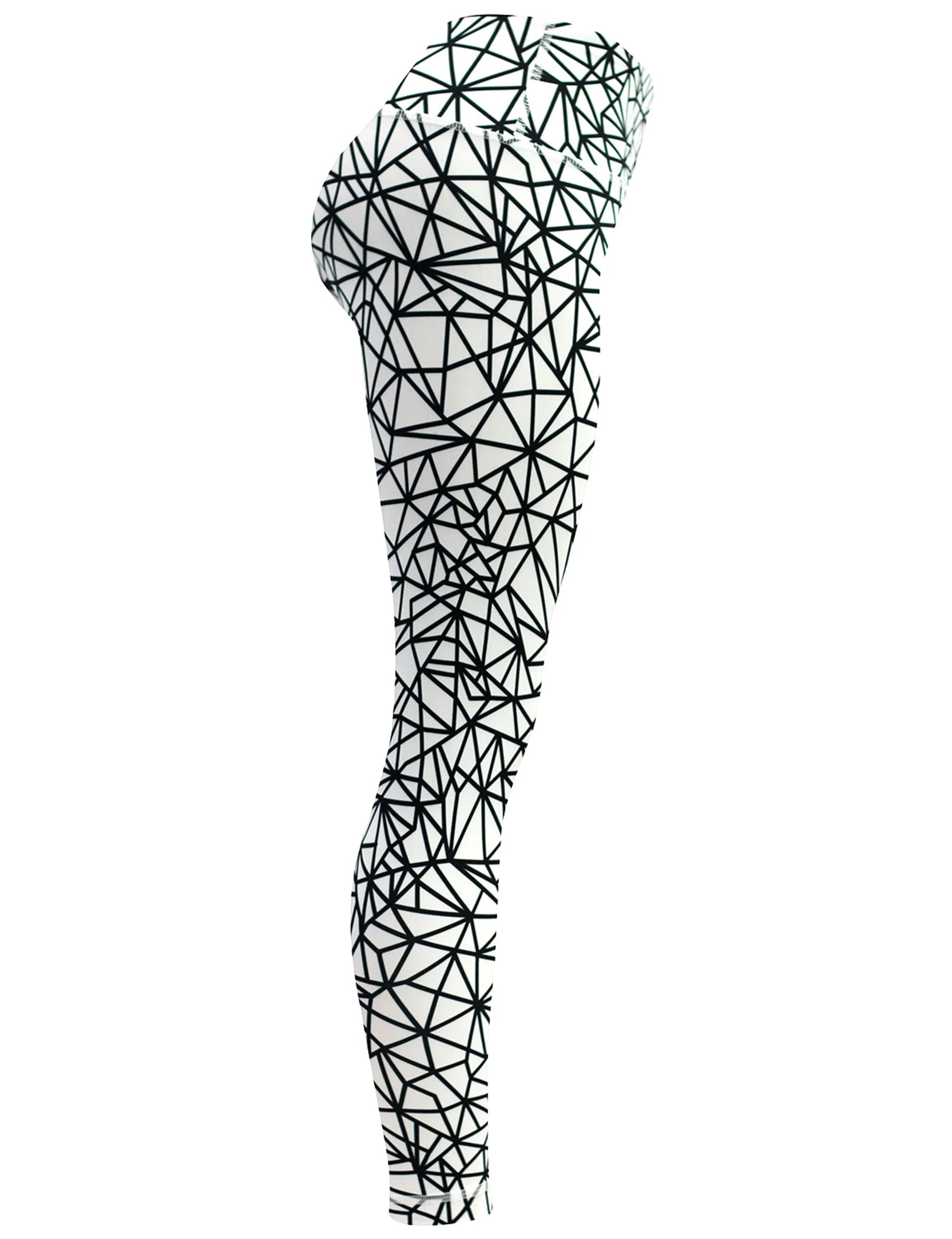 26" Printed Yoga Pants WHITESPIDER_yoga