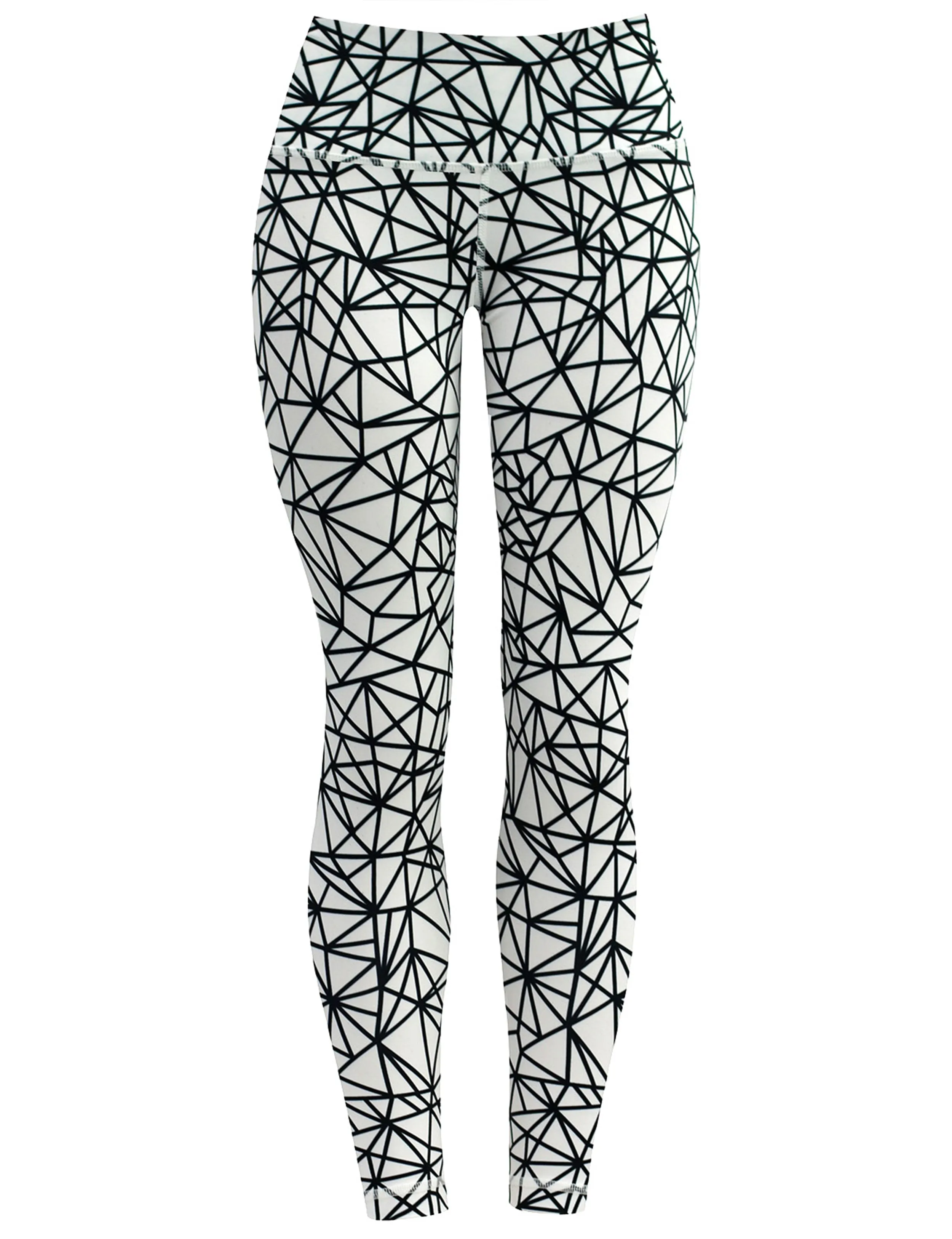 26" Printed Yoga Pants WHITESPIDER_yoga