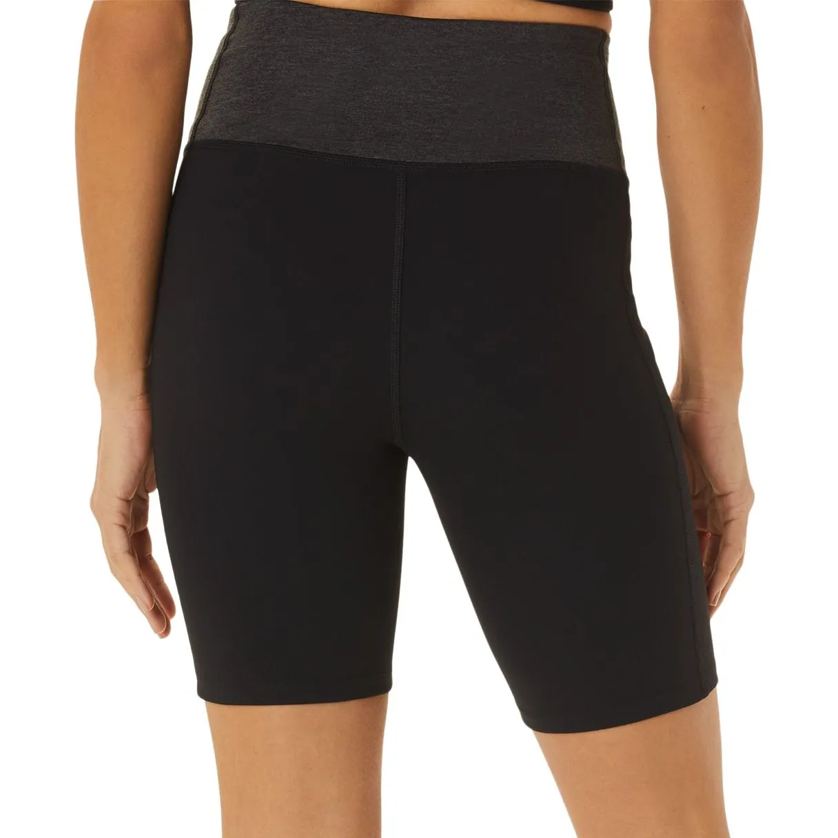 Asics Flexform Colour Block Womens Running Bike Short Tights - Black
