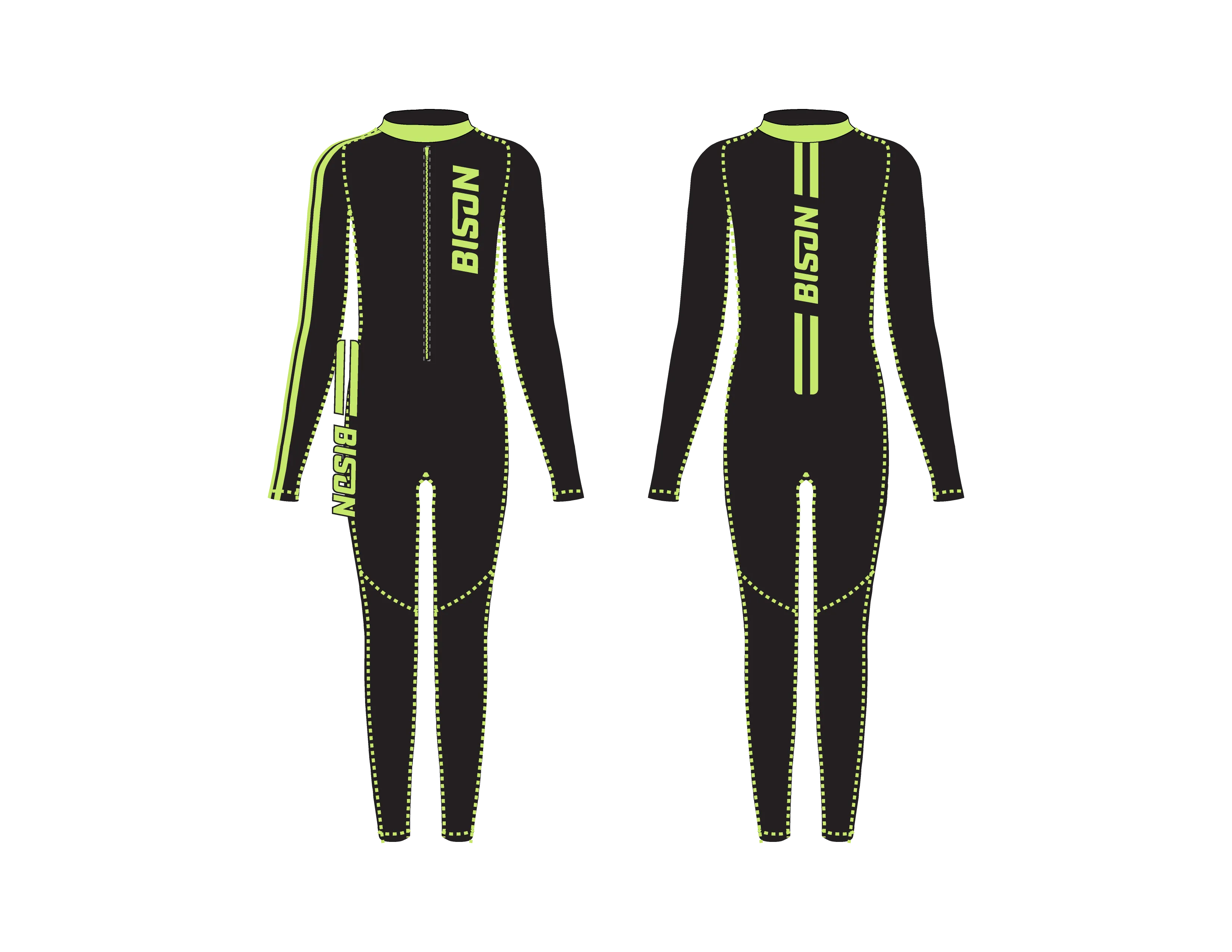 Bison Bright Future Colorway Motorcycle Racing Women's Undersuits