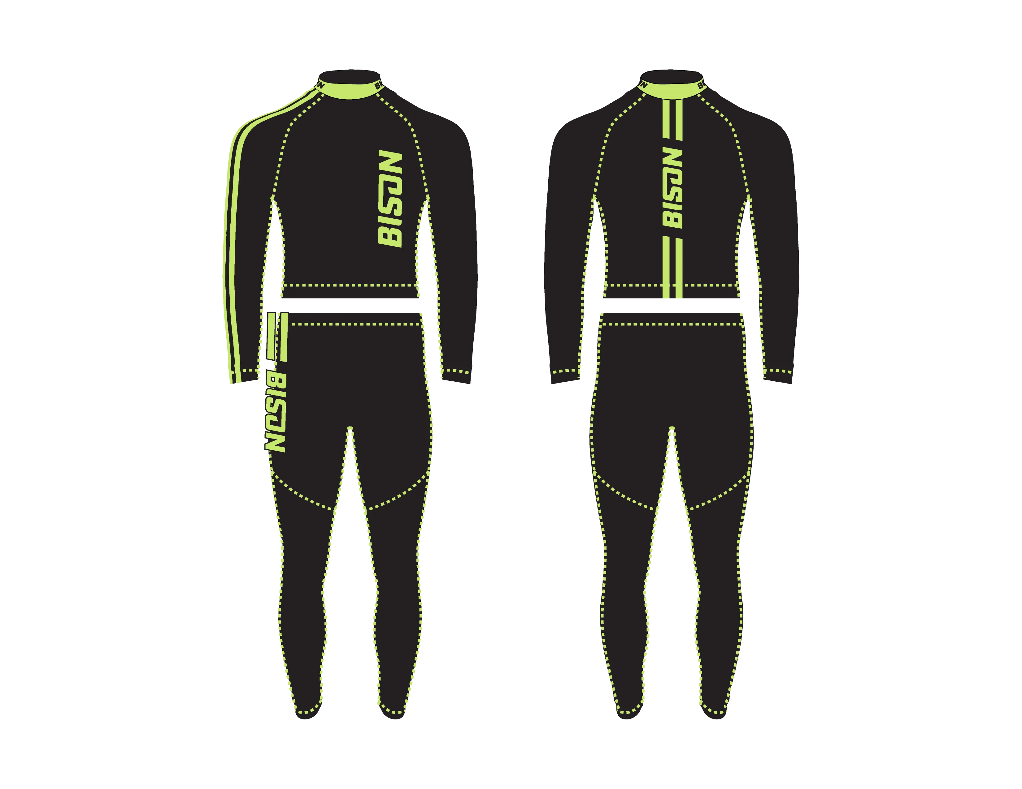 Bison Bright Future Colorway Motorcycle Racing Women's Undersuits