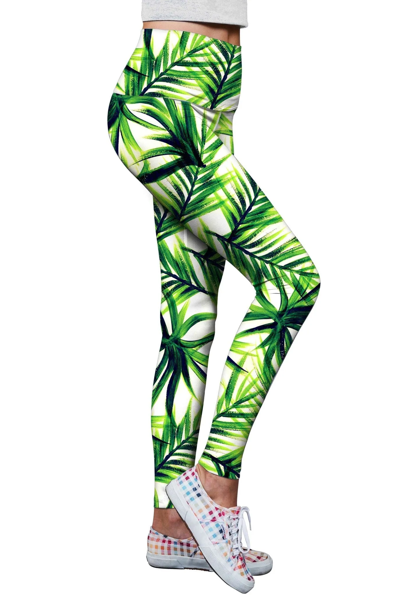 BUY 1 GET 4 FREE! Island Life Lucy Floral Print Performance Leggings - Women