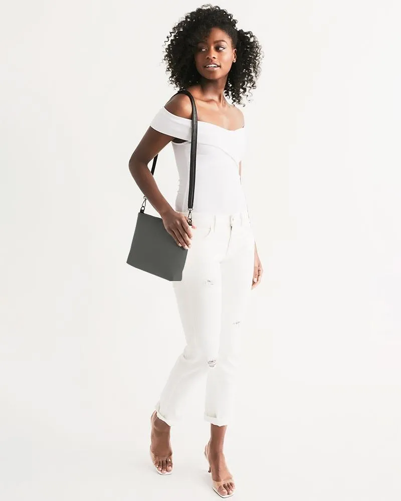 Dark Yellow Gray Zip Pouch | Dark Pale Yellow Gray | C0M0Y10K80