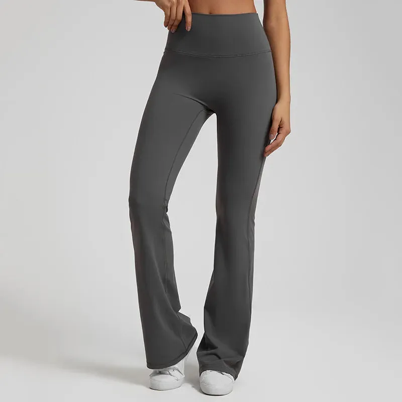 Feeling High Waist Running Workout Elastic Tights Female Athletic Wear Sports Leggings