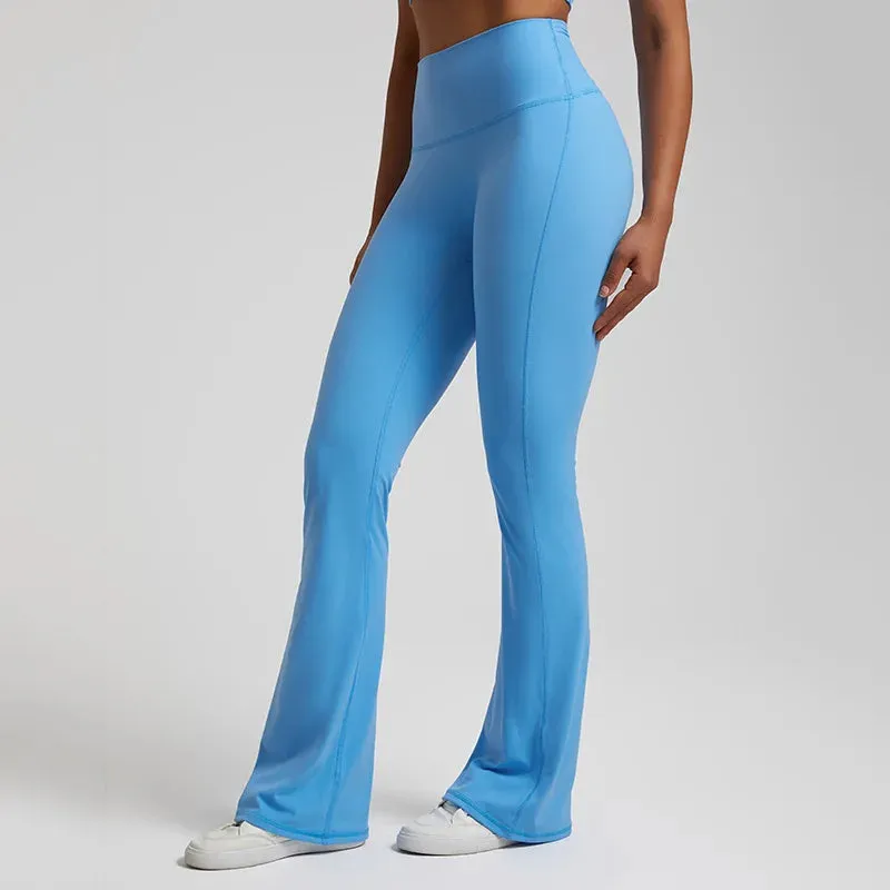 Feeling High Waist Running Workout Elastic Tights Female Athletic Wear Sports Leggings