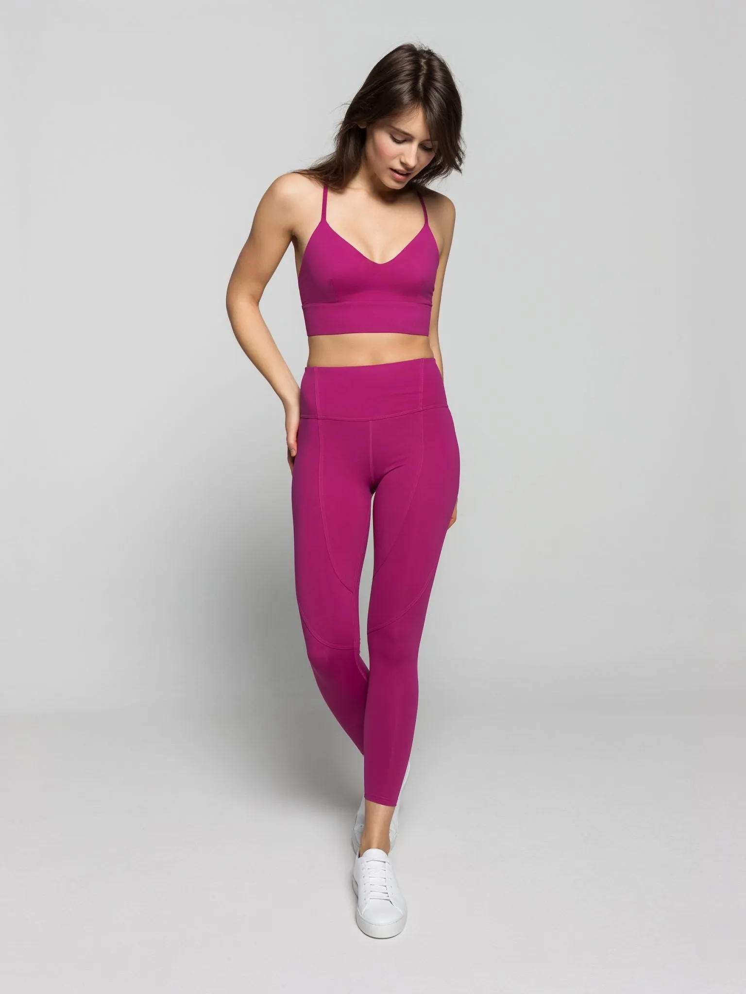 Fuchsia Swirl Leggings