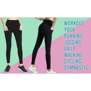 Lina High Waist and Tummy Flattening Control Yoga Pants for Women | Small