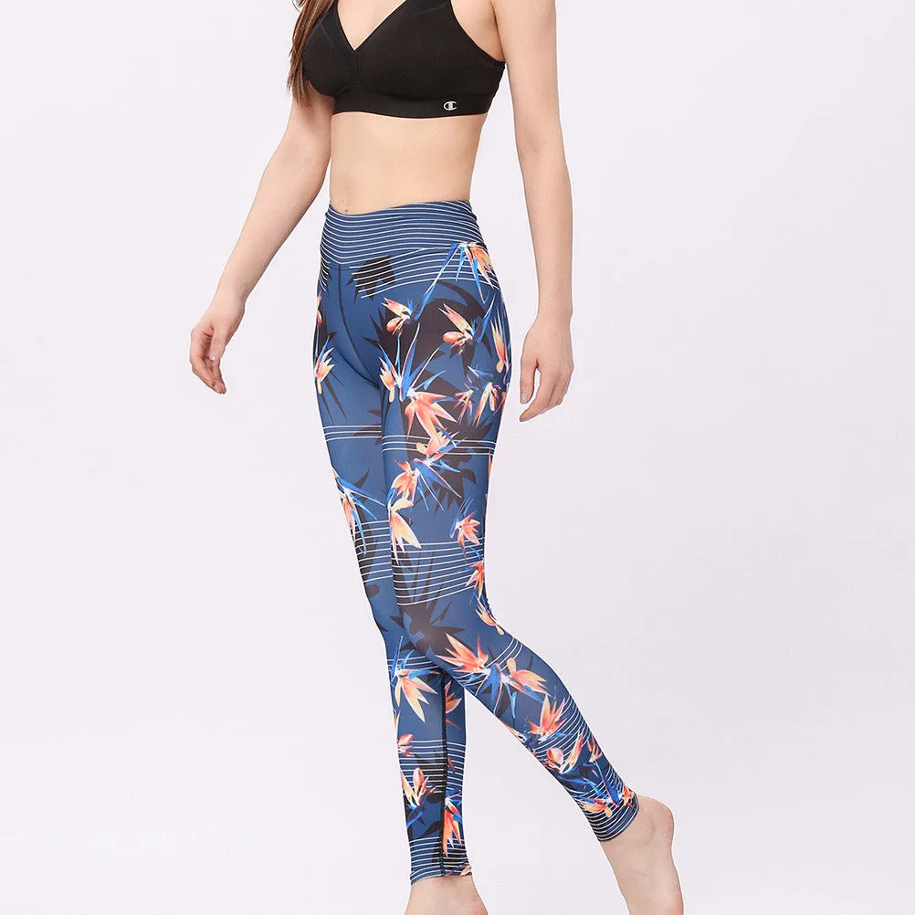 Maple Leaves Printed Leggings