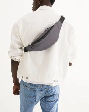 Medium Dark Magenta Gray Belt Bag | Medium Dark Pale Magenta Gray | C0M10Y0K60