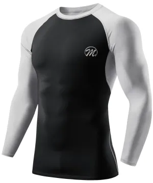 MEETWEE Men's Compression Shirts Base Layer Top