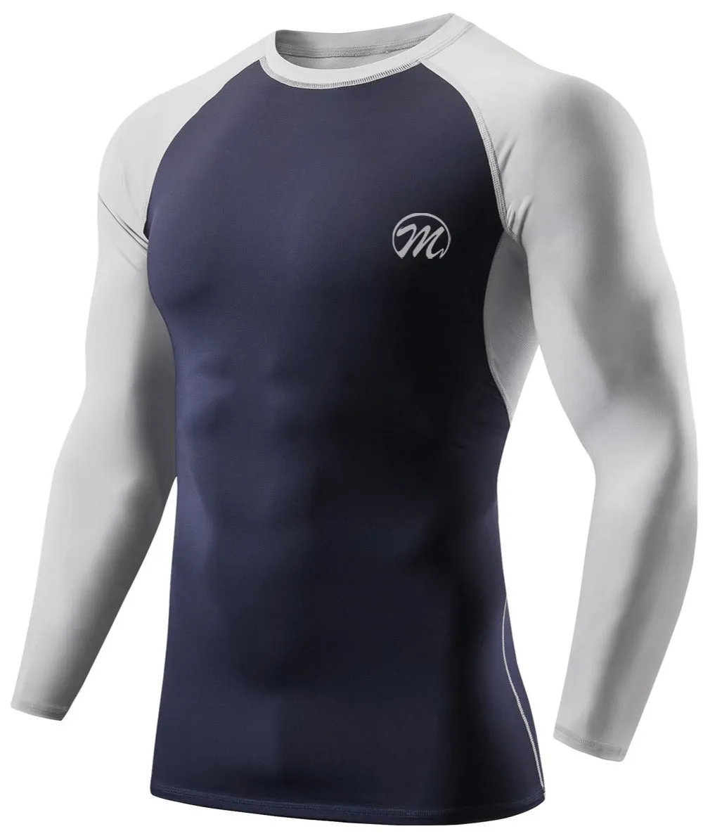 MEETWEE Men's Compression Shirts Base Layer Top
