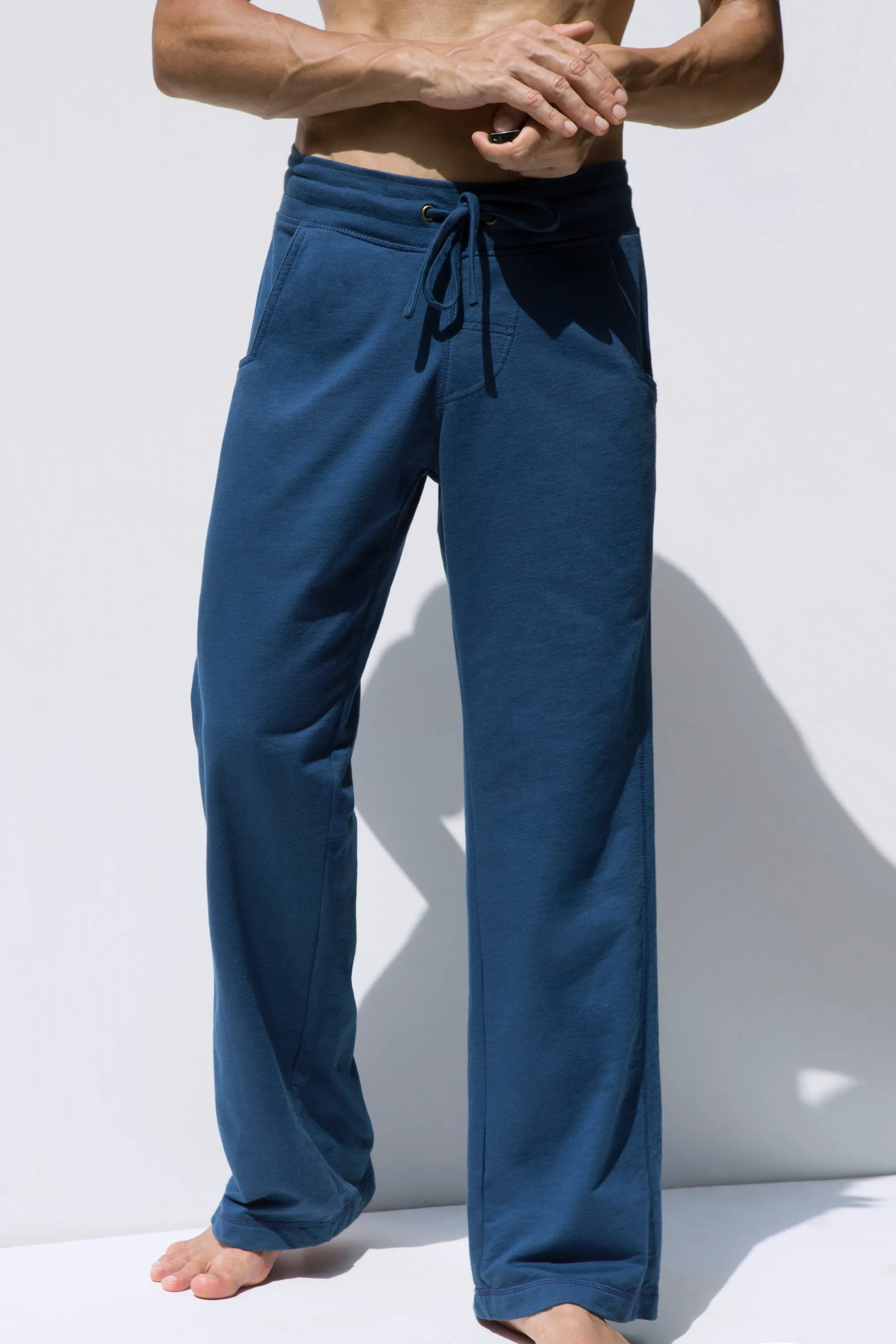 Men Training  - Yoga pants for Men - Navy Blue