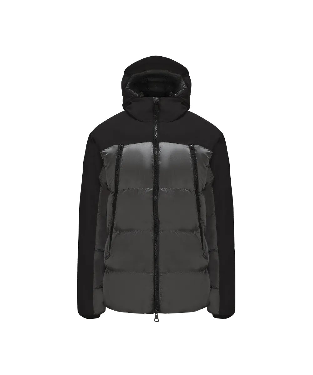 Men's Dual Fabric Padded Jacket