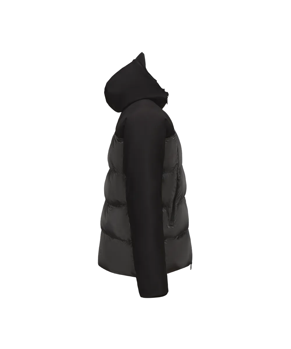 Men's Dual Fabric Padded Jacket