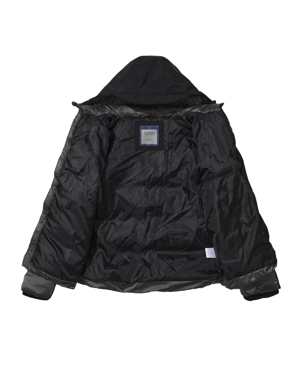 Men's Dual Fabric Padded Jacket