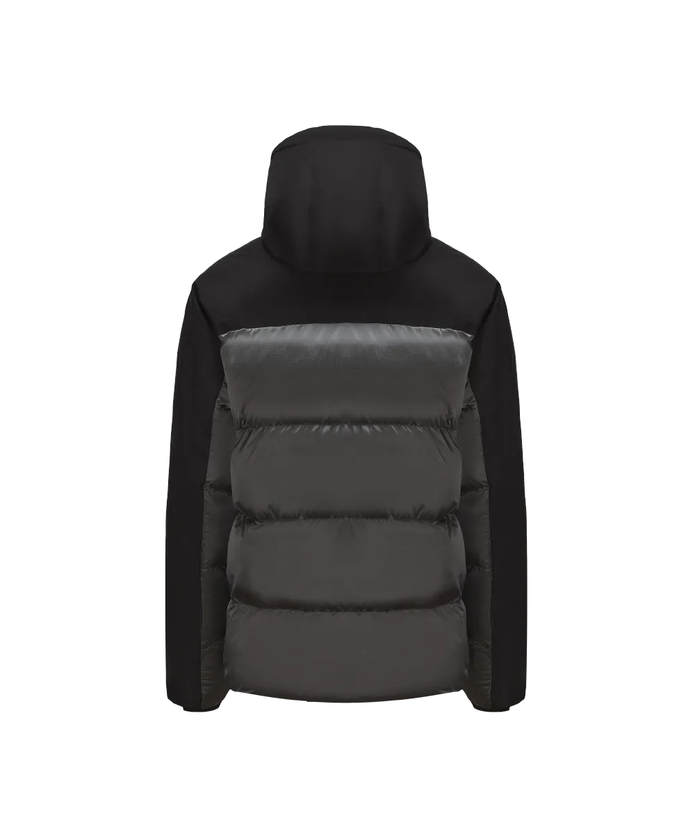 Men's Dual Fabric Padded Jacket