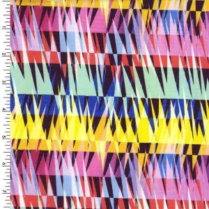 P-SPT01 | sharp, abstract, Printed Spandex