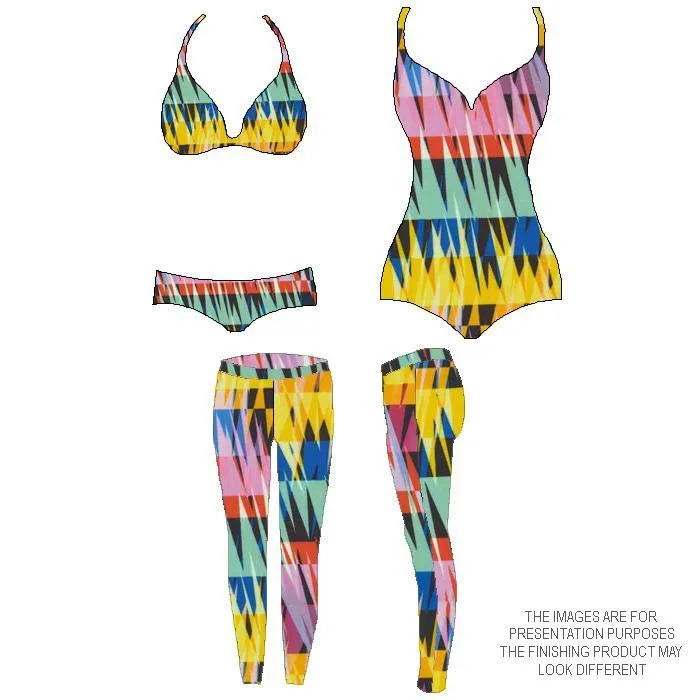 P-SPT01 | sharp, abstract, Printed Spandex