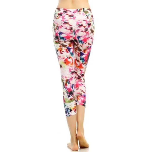 Printed Tight Sports Yoga Pants