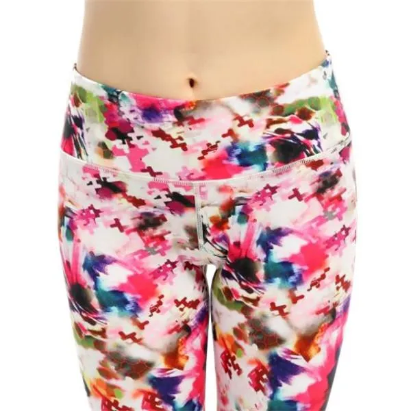 Printed Tight Sports Yoga Pants