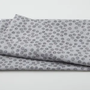 Quilter's Coordinates - Dotted Flowers Gray One Yard Cut