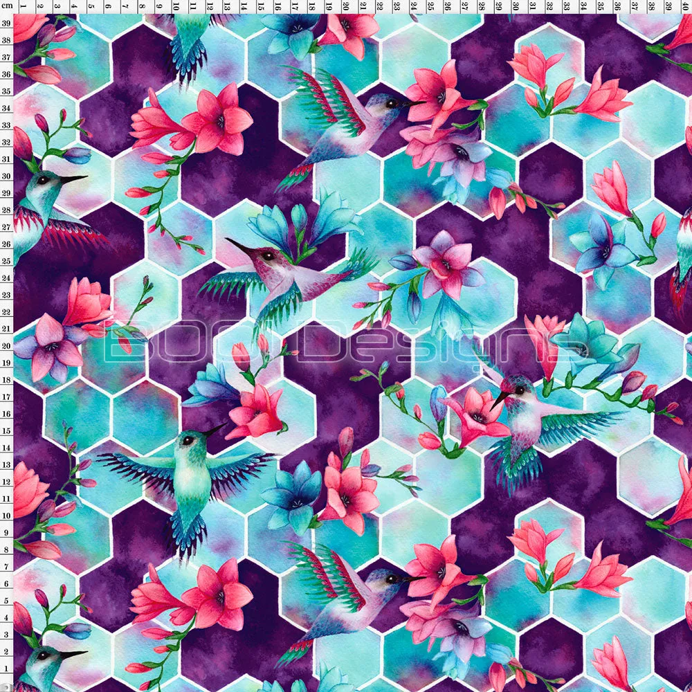 Spandex Hummingbird Hex Birds