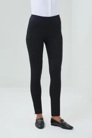 The Andrea Contrast-Panel Legging