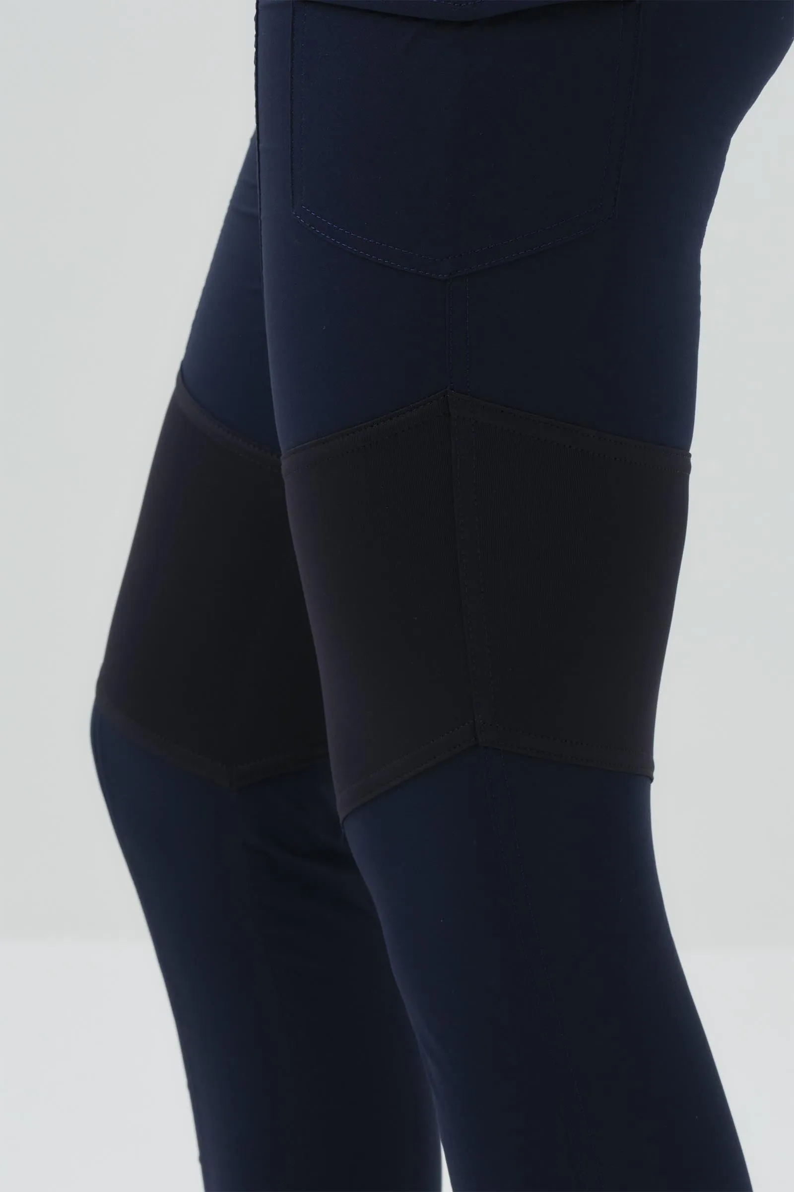 The Andrea Contrast-Panel Legging