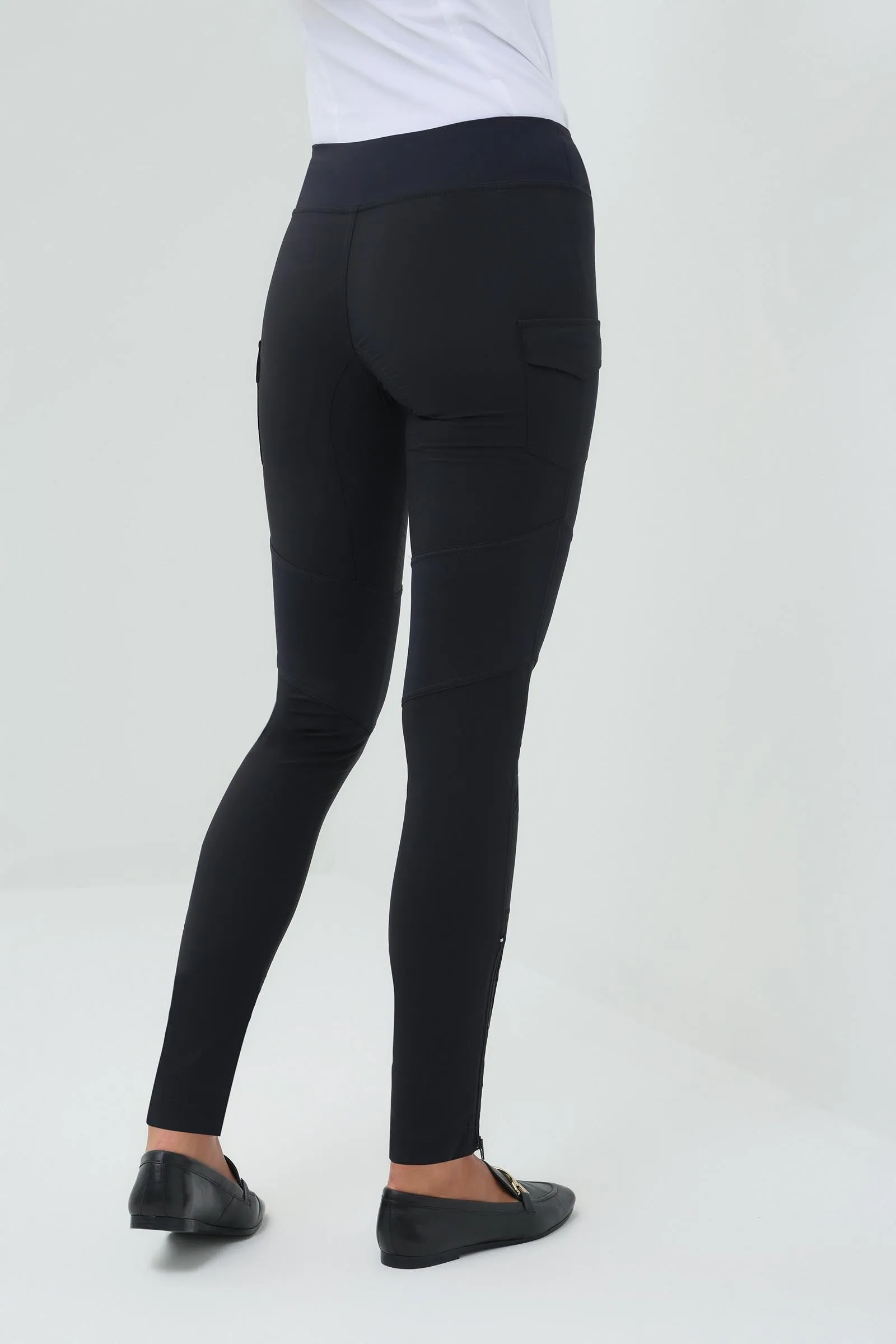 The Andrea Contrast-Panel Legging
