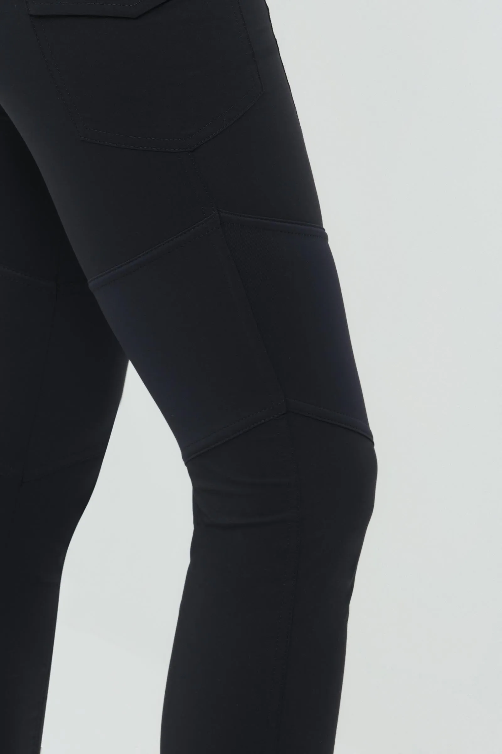 The Andrea Contrast-Panel Legging