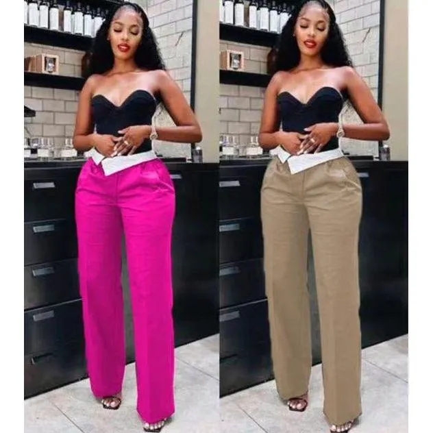 Vintage Turndown Formal Pant