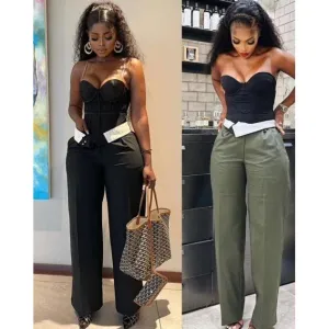 Vintage Turndown Formal Pant